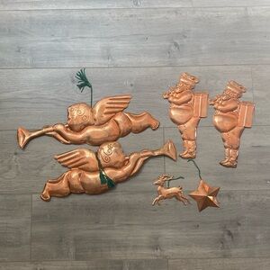 Department 56 Copper Ornaments